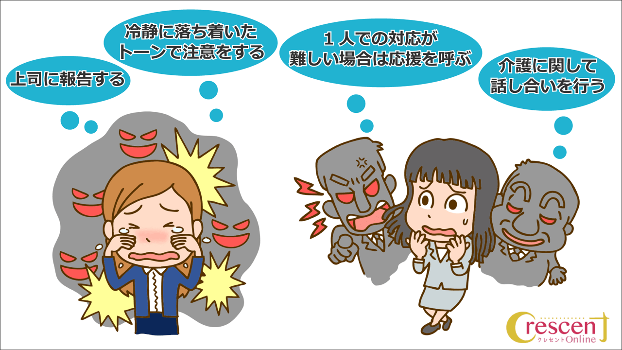 セクハラを受けたときの対応